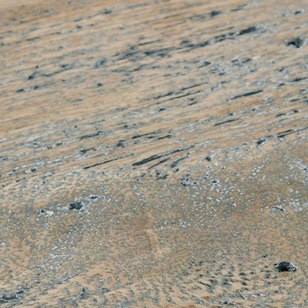 Ashley Sten Coffee Table | Rectangular Brown Mango Wood | 46’’ Black Metal BM327348