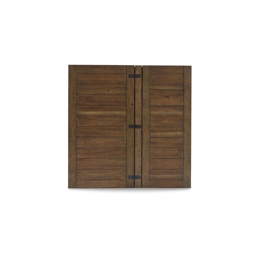 Ashley Chip Lift Top Coffee Table | Hidden Storage | 36’’ Brown Acacia Wood BM327359