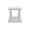 Ashley Dyne Side End Table | Plank Top | Baluster Legs | 27’’ White Hardwood BM327363
