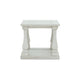 Ashley Dyne Side End Table | Plank Top | Baluster Legs | 27’’ White Hardwood BM327363
