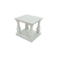 Ashley Dyne Side End Table | Plank Top | Baluster Legs | 27’’ White Hardwood BM327363