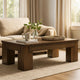 Ashley Wain Lift Top Cocktail Coffee Table | 54" Rustic Brown Solid Wood