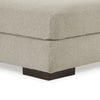 Ashley Lynde Oversized Accent Ottoman | Beige Polyester | Foam Cushion | 51’’ BM327418