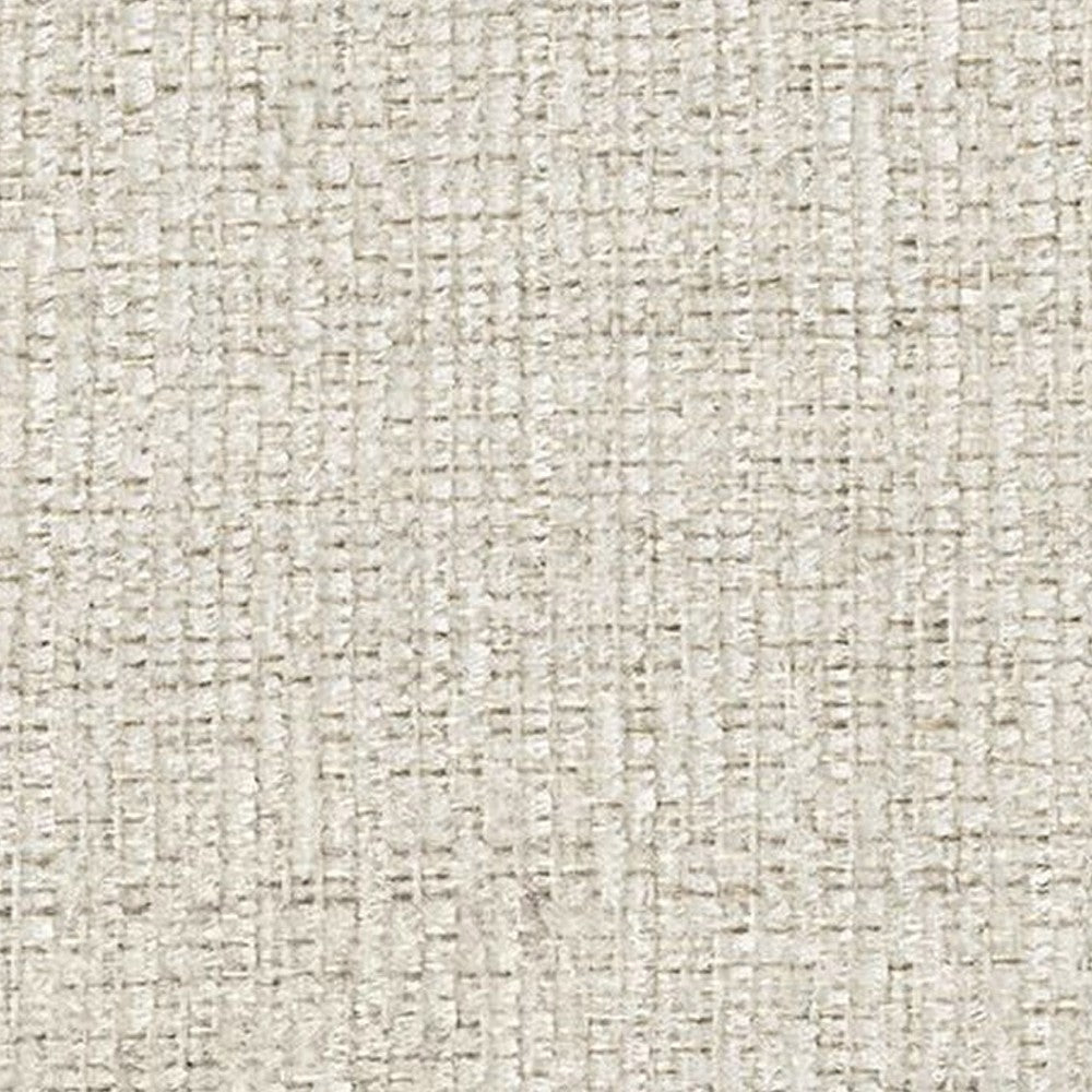 Ashley Lynde Oversized Accent Ottoman | White Polyester | Foam Cushion | 51’’ BM327419