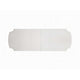 Antoine Dining Table, Carved Double Pedestal, 94-136 Inch, Pearl White