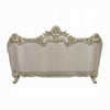 Mas Ornate Sofa, 7 Accent Pillows, Classic Champagne Gold and Beige