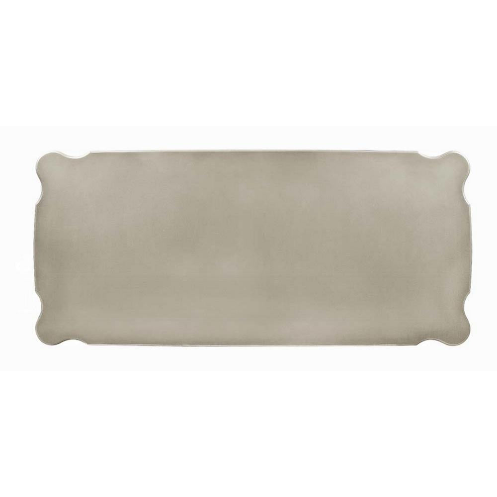 Mas Dining Table Classical Carved Design Champagne Gold 110 Inch BM327593