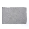 Moon Throw Blanket 60 Inch Knitted Design Acrylic Silvery Gray BM327699