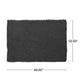 Moon Throw Blanket 60 Inch Knitted Design Acrylic Dark Gray Finish BM327701