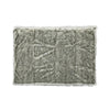 Throw Blanket | 50 x 60 Soft Faux Fur Design | Heather Gray Finish