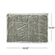 Throw Blanket | 50 x 60 Soft Faux Fur Design | Heather Gray Finish