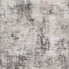Ashley Shawn 8 x 10 Large Area Rug | Black and Gray Woven Abstract Pattern