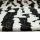 Ashley Shaw 10 x 14 Extra Large Area Rug | Black and Ivory Abstract Design BM327746