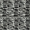Ashley Shaw 10 x 14 Extra Large Area Rug | Black and Ivory Abstract Design BM327746