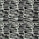 Ashley Shaw 10 x 14 Extra Large Area Rug | Black and Ivory Abstract Design BM327746