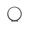 Ashley Dalie Sculpture | Round Metal Accent Tabletop Size | 12’’ | Black