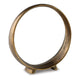Ashley Dalie Sculpture | Round Metal Accent Tabletop Size | 12" | Bronze