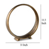 Ashley Dalie Sculpture | Round Metal Accent Tabletop Size | 12’’ | Bronze BM327756