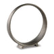 Ashley Dalie Sculpture | Round Metal Accent Tabletop Size | 12" | Silver