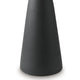 Ashley Loci Accent Vase | 30’’ Hourglass Design | Textured Black Polyresin BM327759