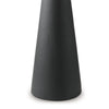 Ashley Loci Accent Vase | 40’’ Hourglass Design | Textured Black Polyresin BM327760