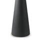 Ashley Loci Accent Vase | 40’’ Hourglass Design | Textured Black Polyresin BM327760