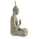 Ashley Indoor Sculpture of Meditating Buddha | 24’’ | Washed Gray Finish BM327762
