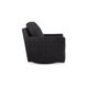 Ashley Lipo Swivel Accent Chair | Black Corduroy | 30’’ | Plush Cushions BM327769