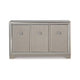 Ashley Sideboard Cabinet | Mirrored Top | 54’’ | Adjustable Shelves | Silver BM327775