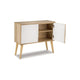 Ashley Kior Accent Cabinet Console | 2 Doors w Adjustable Shelf | White 32’’ BM327787