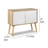 Ashley Kior Accent Cabinet Console | 2 Doors w Adjustable Shelf | White 32’’ BM327787