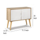 Ashley Kior Accent Cabinet Console | 2 Doors w Adjustable Shelf | White 32’’ BM327787