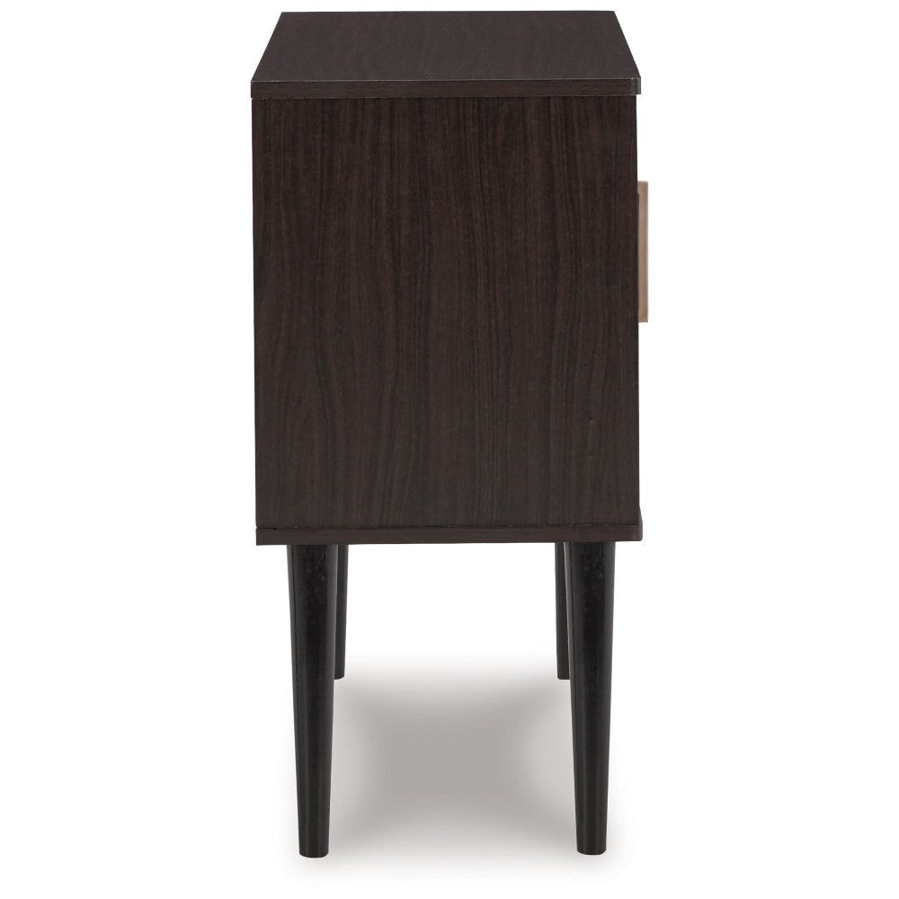 Ashley Kior Accent Cabinet | 2 Doors w Adjustable Shelf | Dark Brown 32’’ BM327788