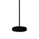 Ashley Mney Floor Lamp | Adjustable Arm | White Drum Shade | 60’’ Black Metal BM327803