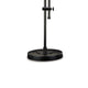 Ashley Mney Accent Lamp | Adjustable Arm | White Drum | 26’’ Black Metal BM327804