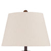 Ashley Tery Table Lamp | Empire Hardback Shade | Textured Rust Brown Metal BM327808