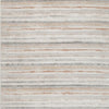 Ashley Neyo 5 x 7 Medium Area Rug | Machine Woven White Brown Striped Pattern BM327817