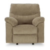 Ashley Tul Rocker Recliner Chair Poly Fiber Foam Fill Briar Brown Polyester BM327854