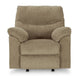 Ashley Tul Rocker Recliner Chair Poly Fiber Foam Fill Briar Brown Polyester BM327854