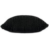 Ashley Rene Square Accent Throw Pillow Polyfill Black Handwoven Design 20’’ BM327860