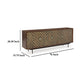 Ashley Sideboard Cabinet Console | 4 Carved Diamond Style Doors | Brown 76’’ BM327871