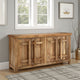 Ashley Sideboard Cabinet Console | 68" Craftsman Style | Brown Mango Wood