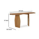 Ashley Console Sofa Table | Acacia Wood Irregular Tabletop | Brown 64’’ BM327879