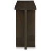 Ashley Console Sofa Table | Solid Wood T Shaped Legs | Dark Brown 53’’ BM327882