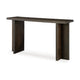 Ashley Console Sofa Table | Solid Wood T Shaped Legs | Dark Brown 53’’ BM327882