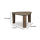 Ashley Nesting Accent Table Set of 2 | Triangular Shaped | Brown Mango Wood BM327887