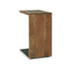 Ashley Accent Table | Solid Wood C Shape Design | 18’’ | Dark Brown BM327893