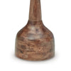 Ashley Accent Table | Solid Wood Turned Design | 14’’ | Medium Brown Finish BM327896