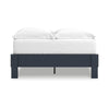 Ashley Cian Full Size Platform Bed | Shaker Style Design | Navy Blue Wood BM327903