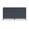 Ashley Cian Wide Dresser | 6 Drawers | Knob Handles | Navy Blue Wood | 61’’ BM327904